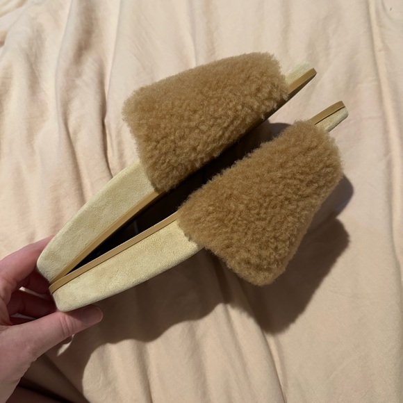 Jenni Kayne Shearling Slides - Picture 2 of 8